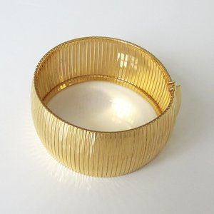 Bronzoro Omega Bracelet 18K Gold Plated